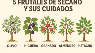 5 frutales de secano y sus cuidados